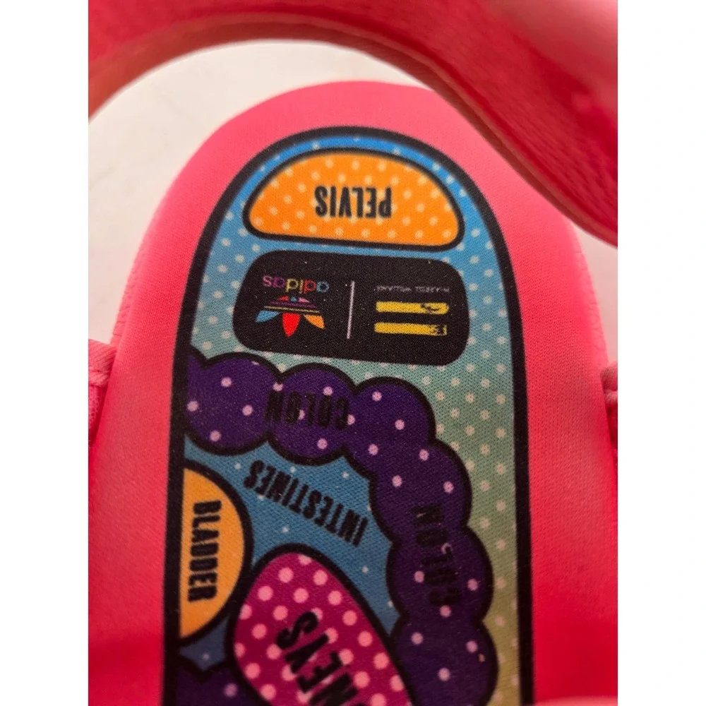 Adidas Pharrell Williams Adilette 2.0 Sandals Hyper Pop Pink‎ Mens Size 9 Slides